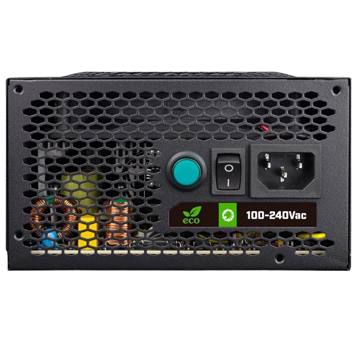 Блок питания для компьютеров gamemax vp-800, 800вт, atx, немодульный 7