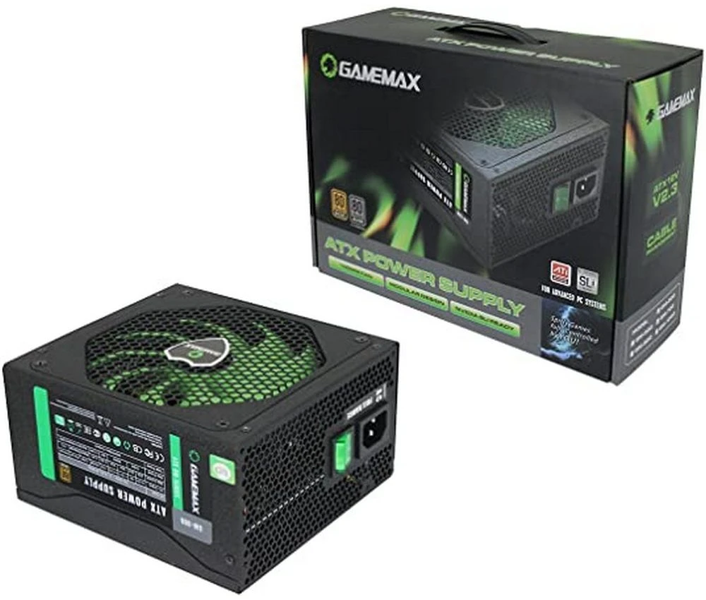 Блок питания для компьютеров gamemax gm-800, 800вт, atx, полумодульный 9