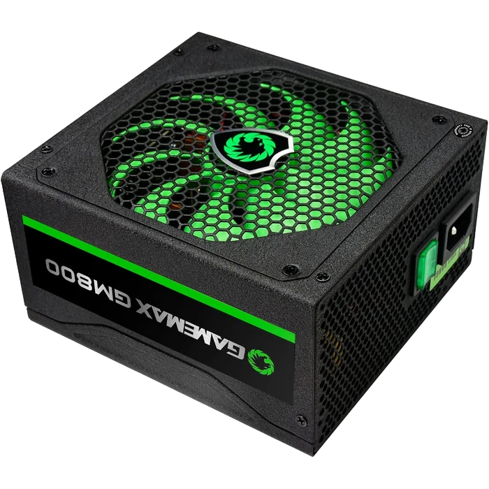 Блок питания для компьютеров gamemax gm-800, 800вт, atx, полумодульный 3