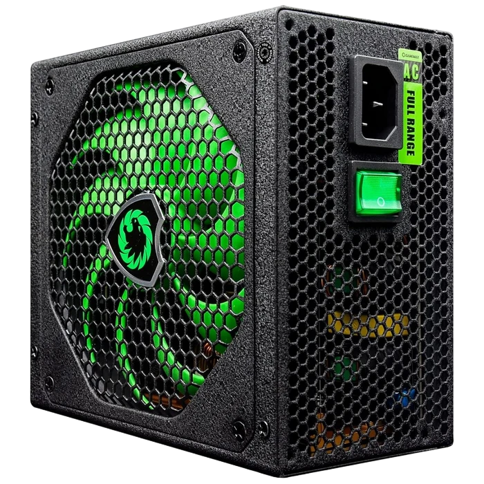 Блок питания для компьютеров gamemax gm-800, 800вт, atx, полумодульный 5