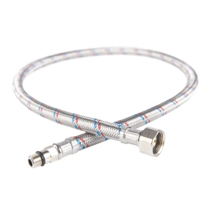 Racord flexibil m10 * f3/8 l=050 ferro scurt