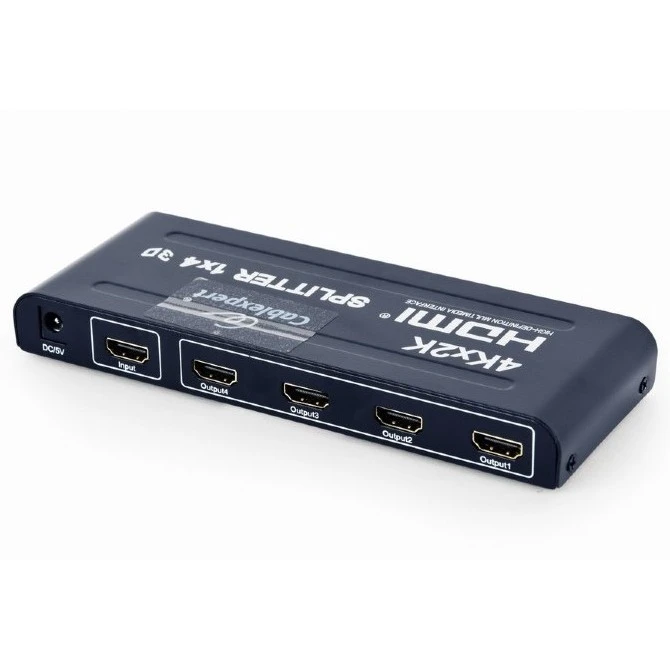 Splitter hdmi cablexpert dsp-4ph4-02, hdmi (f) - 4x hdmi (f), negru 3