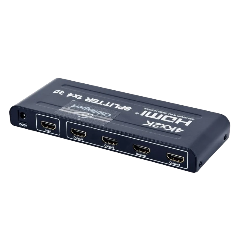 Splitter hdmi cablexpert dsp-4ph4-02, hdmi (f) - 4x hdmi (f), negru 5