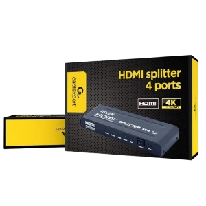 Splitter hdmi cablexpert dsp-4ph4-02, hdmi (f) - 4x hdmi (f), negru Thumbnail 6