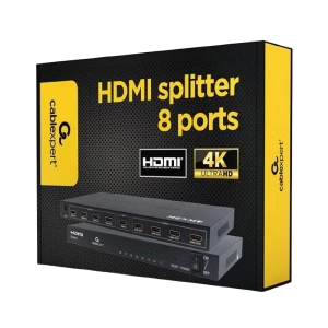 Splitter hdmi cablexpert dsp-8ph4-03, hdmi (f) - , negru Thumbnail 6