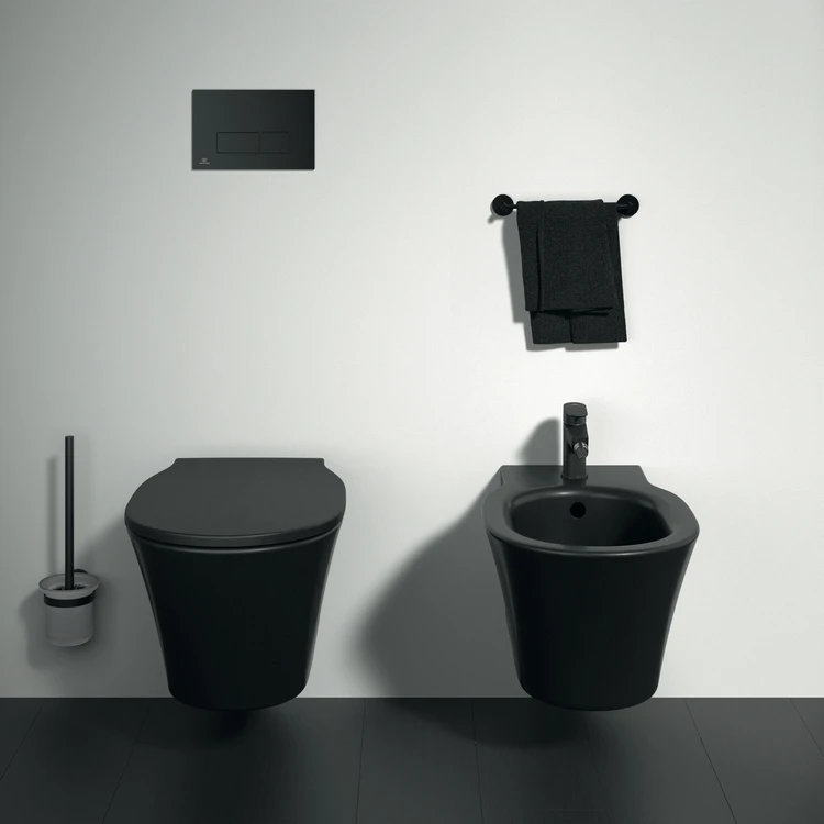 Clapeta actionare wc ideal standard oleas m2 negru mat r0121a6 2