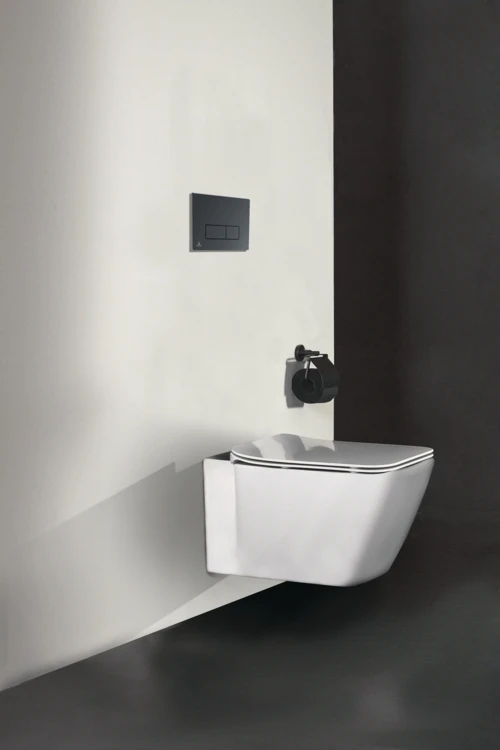 Clapeta actionare wc ideal standard oleas m2 negru mat r0121a6 3