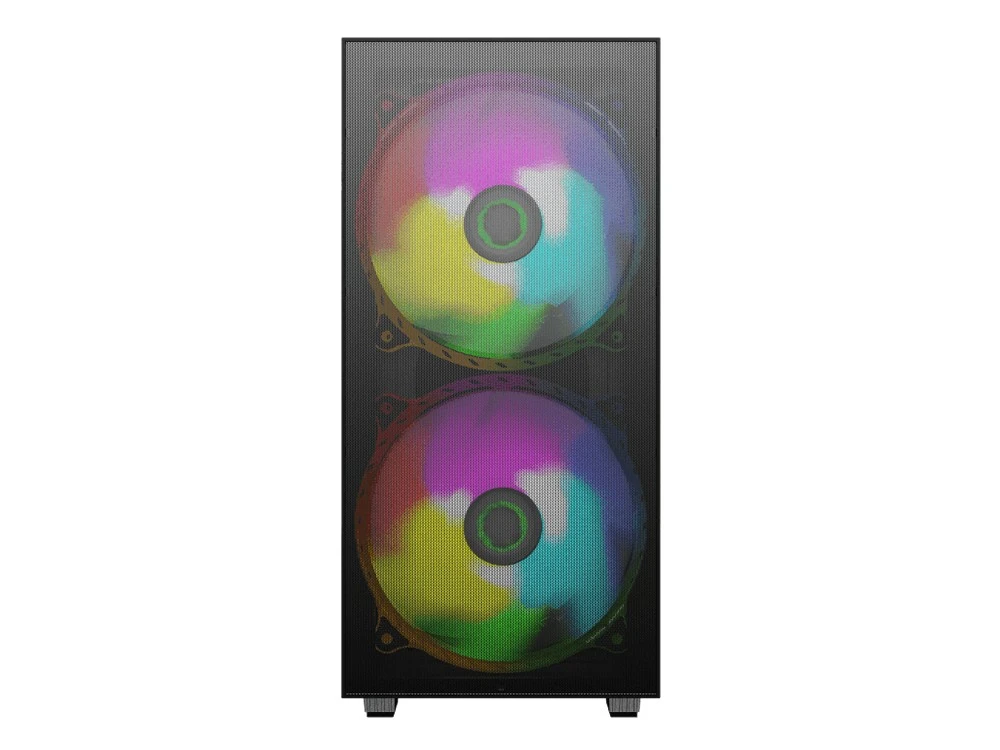 Компьютерный корпус gamemax aero, midi-tower, без блока питания, чёрный 12