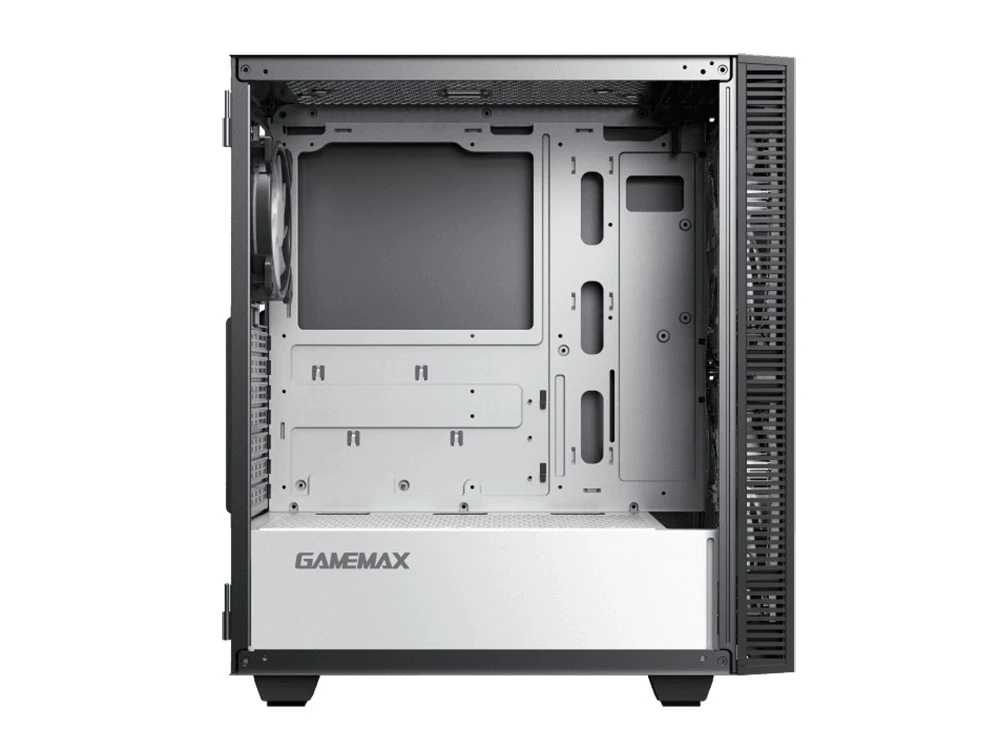Компьютерный корпус gamemax aero, midi-tower, без блока питания, чёрный 9