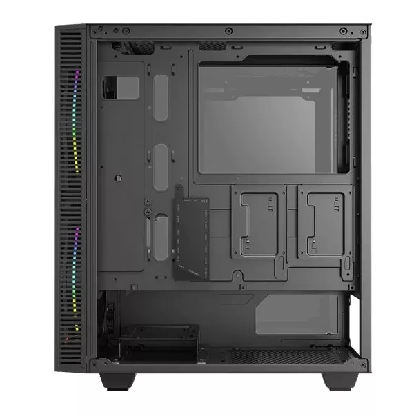 Компьютерный корпус gamemax aero, midi-tower, без блока питания, чёрный 10