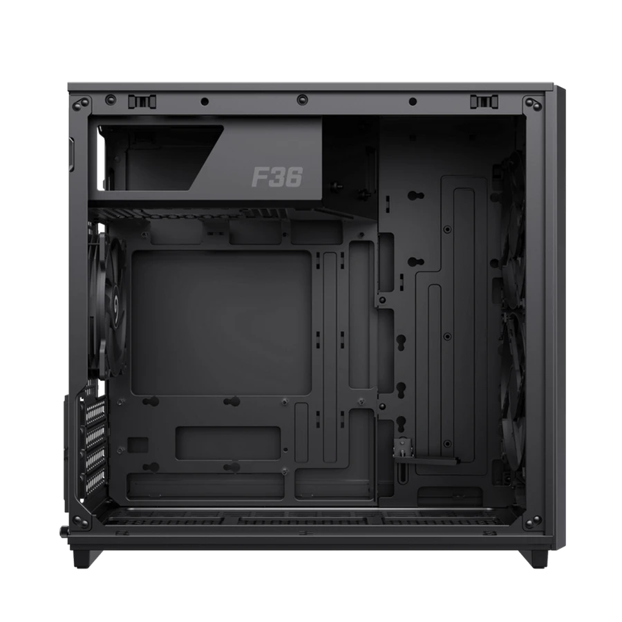 Placă de extensie gamemax f36 dark, micro-atx, fără psu, negru 4