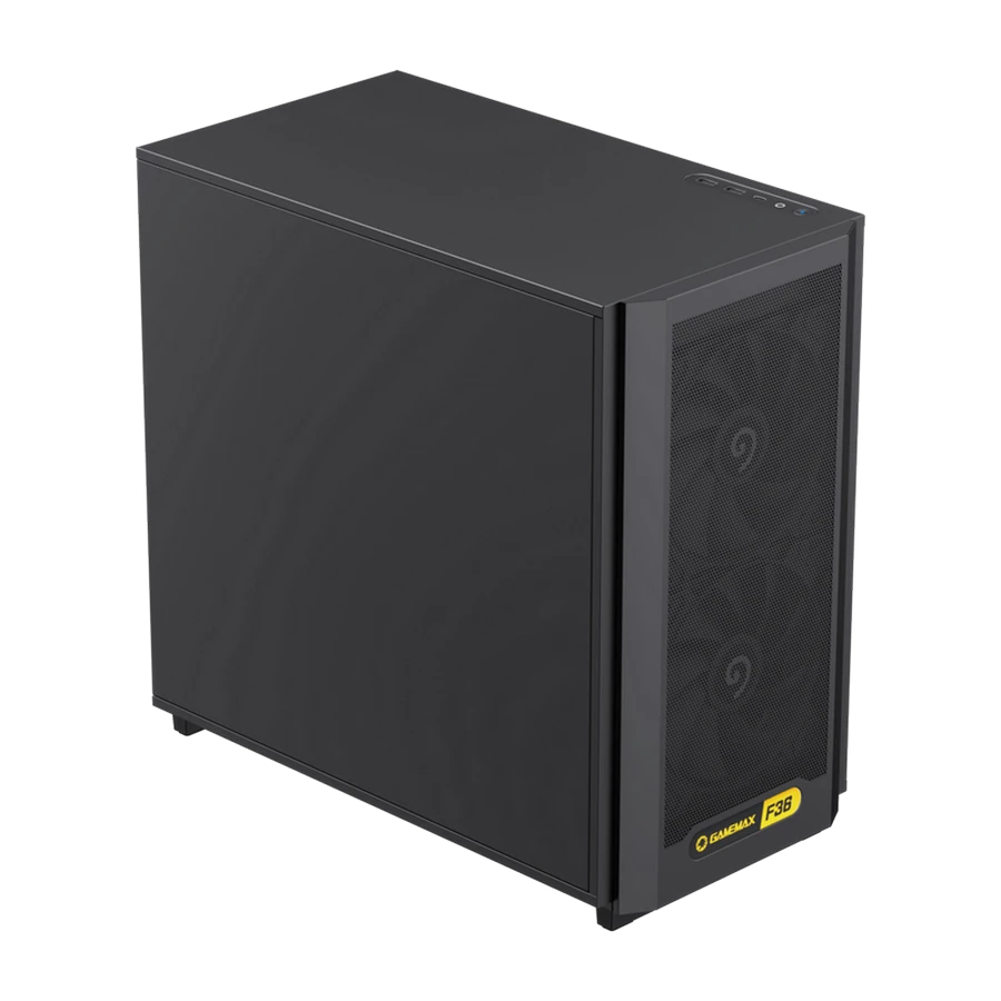 Placă de extensie gamemax f36 dark, micro-atx, fără psu, negru 6
