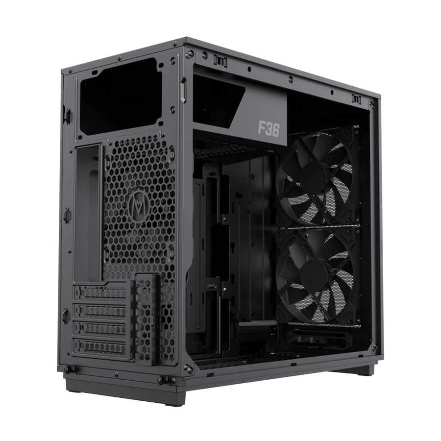 Placă de extensie gamemax f36 dark, micro-atx, fără psu, negru 5