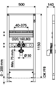 Rama montaj lavoar schell montus (030740099) Thumbnail 2
