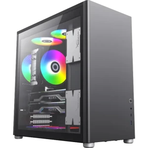 Компьютерный корпус gamemax spark pro bk, desktop, без блока питания, чёрный