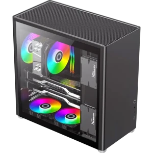 Компьютерный корпус gamemax spark pro bk, desktop, без блока питания, чёрный Thumbnail 9