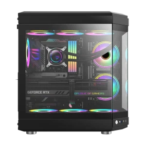 Carcasă pc gamemax hype, midi-tower, fără psu, negru Thumbnail 2