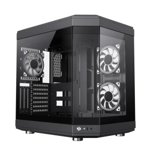 Carcasă pc gamemax hype, midi-tower, fără psu, negru Thumbnail 6