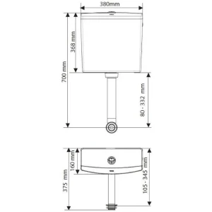 Rezervor wc wirquin defi semiinaltime (50717359) Thumbnail 2