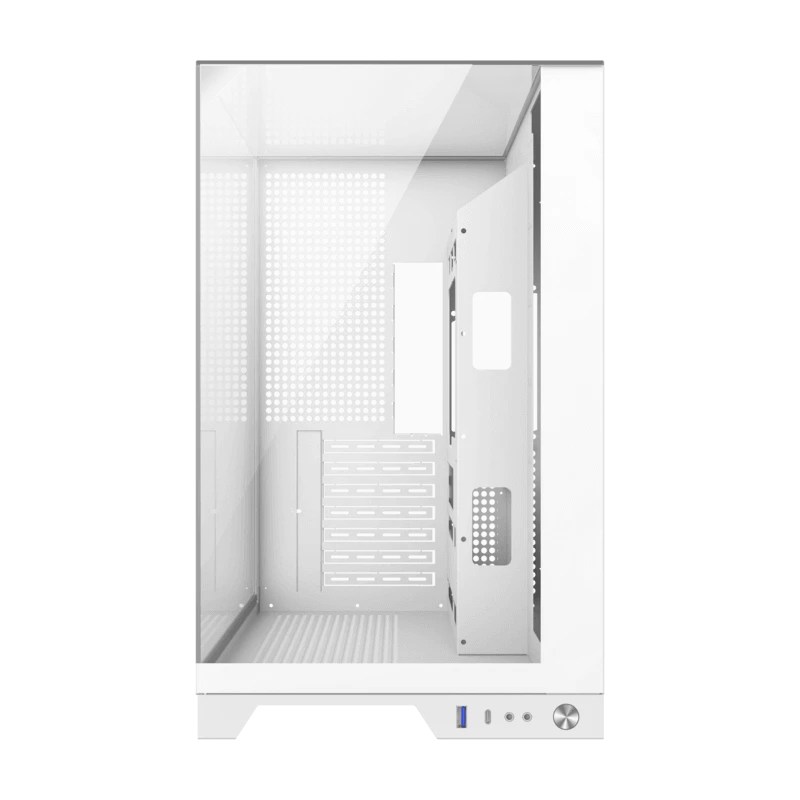 Компьютерный корпус gamemax infinity plus, midi-tower, без блока питания, белый 9
