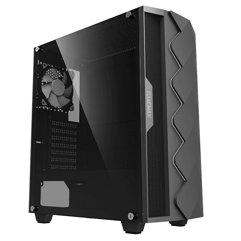 Carcasă pc gamemax diamond coc, midi-tower, fără psu, negru 23