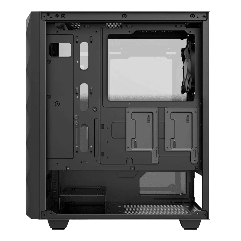 Carcasă pc gamemax diamond coc, midi-tower, fără psu, negru 21