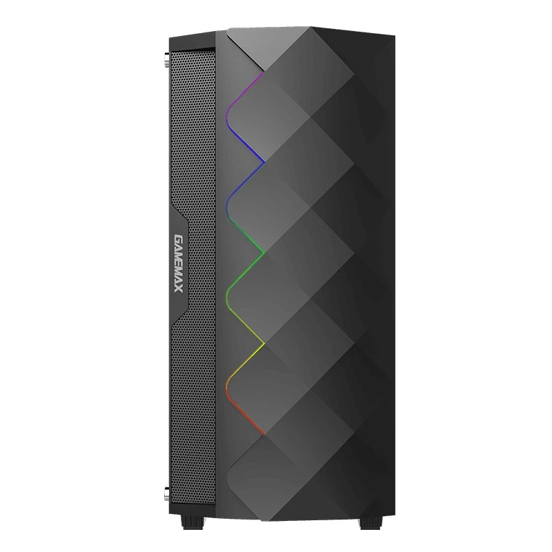 Carcasă pc gamemax diamond coc, midi-tower, fără psu, negru 6