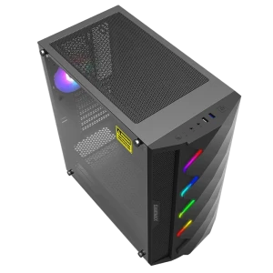 Carcasă pc gamemax diamond coc, midi-tower, fără psu, negru Thumbnail 19