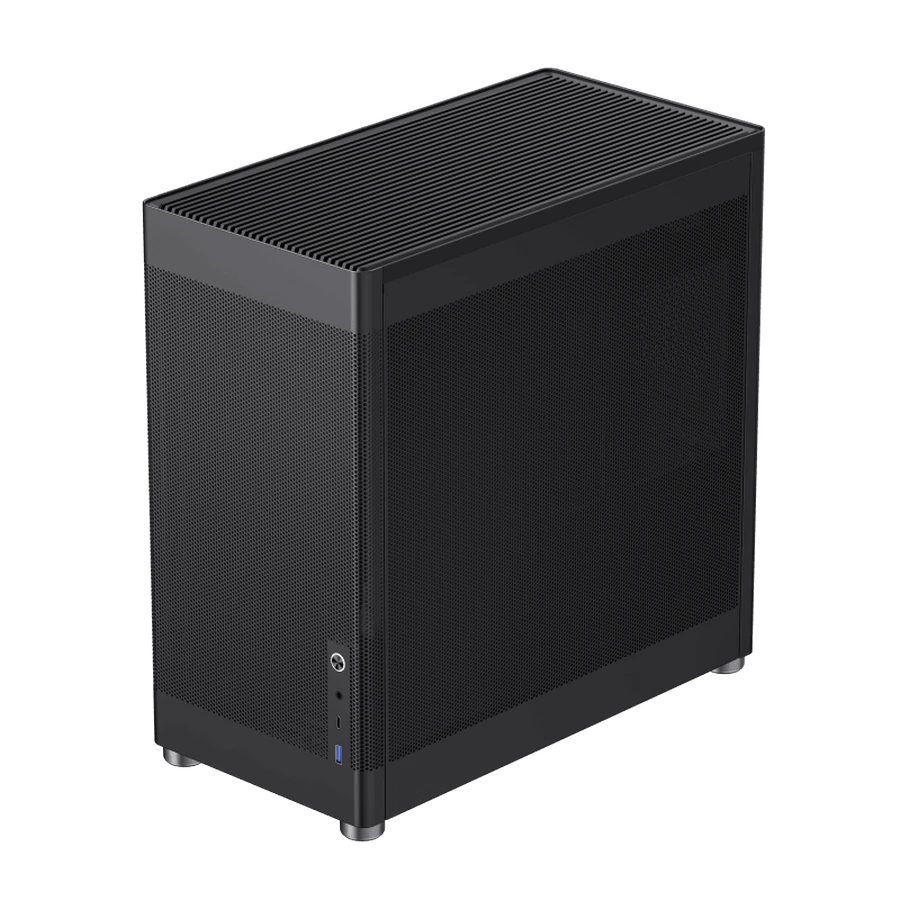 Компьютерный корпус gamemax meshbox pro bk, midi-tower, без блока питания, чёрный 3