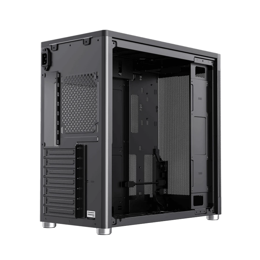 Компьютерный корпус gamemax meshbox pro bk, midi-tower, без блока питания, чёрный 5