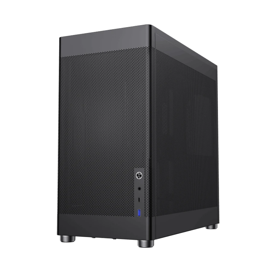 Компьютерный корпус gamemax meshbox pro bk, midi-tower, без блока питания, чёрный 2