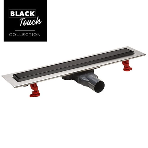 Rigola dus wirquin slim+ venisio 500mm black cu membrana antimiros (30723950) in limita stocului 2