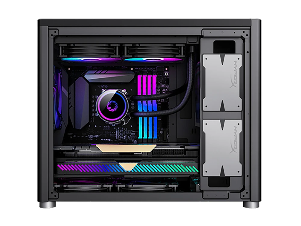 Компьютерный корпус gamemax spark, mini-tower, без блока питания, чёрный 14