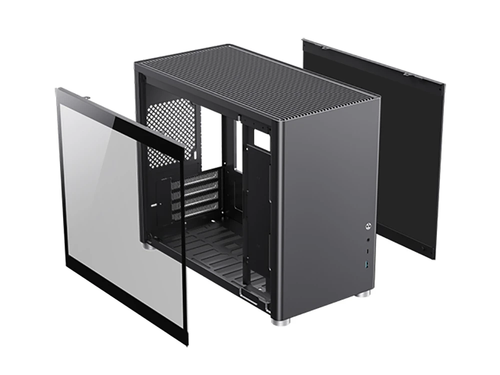 Компьютерный корпус gamemax spark, mini-tower, без блока питания, чёрный 18