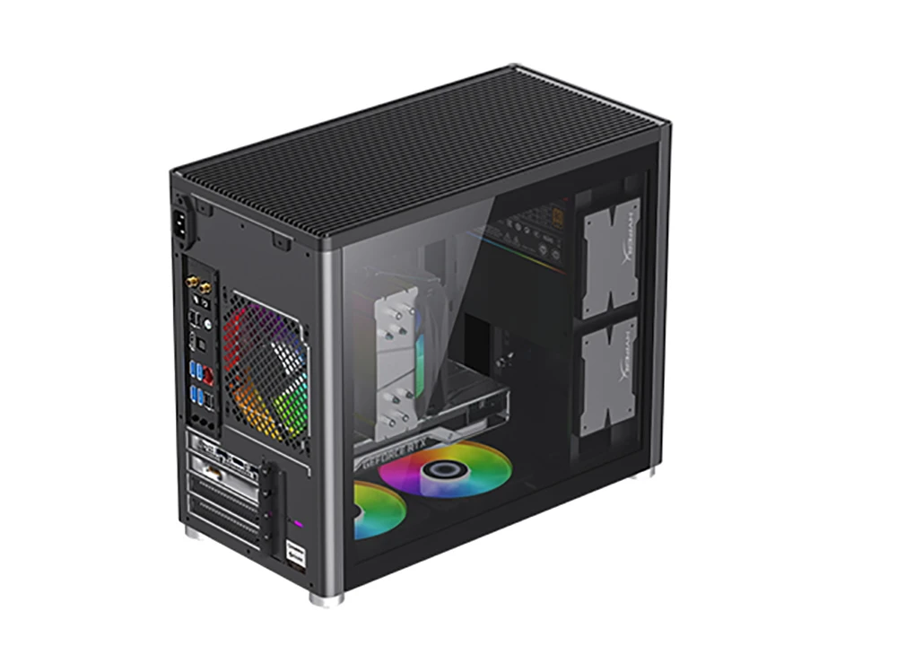 Компьютерный корпус gamemax spark, mini-tower, без блока питания, чёрный 17