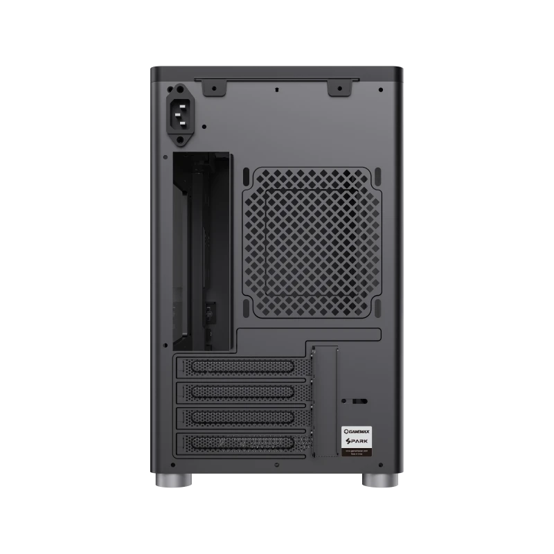 Компьютерный корпус gamemax spark, mini-tower, без блока питания, чёрный 13