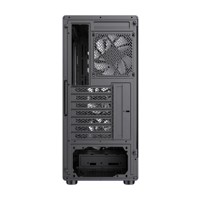Компьютерный корпус gamemax storm 2 ab, midi-tower, без блока питания, чёрный 8