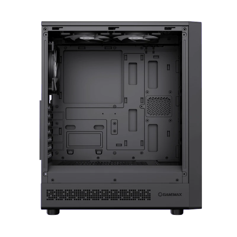 Компьютерный корпус gamemax storm 2 ab, midi-tower, без блока питания, чёрный 6