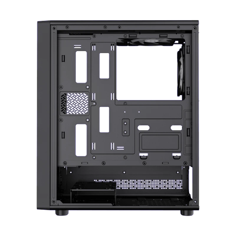 Компьютерный корпус gamemax storm 2 ab, midi-tower, без блока питания, чёрный 5