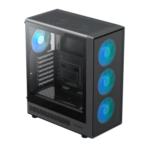 Компьютерный корпус gamemax storm 2 ab, midi-tower, без блока питания, чёрный Thumbnail 2