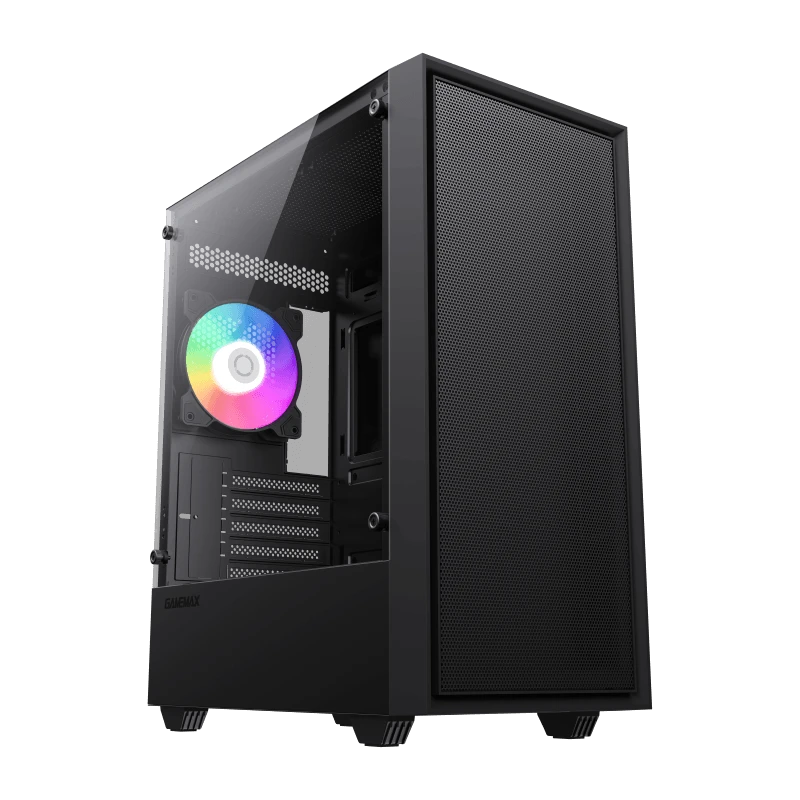 Carcasă pc gamemax storm, mini-tower, fără psu, negru 4