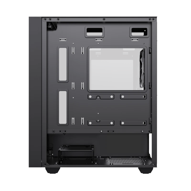 Carcasă pc gamemax storm, mini-tower, fără psu, negru 9