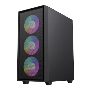 Carcasă pc gamemax storm, mini-tower, fără psu, negru