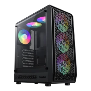 Компьютерный корпус gamemax forge ab, midi-tower, без блока питания, чёрный Thumbnail 15