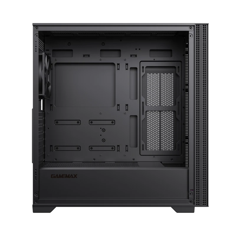 Carcasă pc gamemax quest, midi-tower, fără psu, negru 3