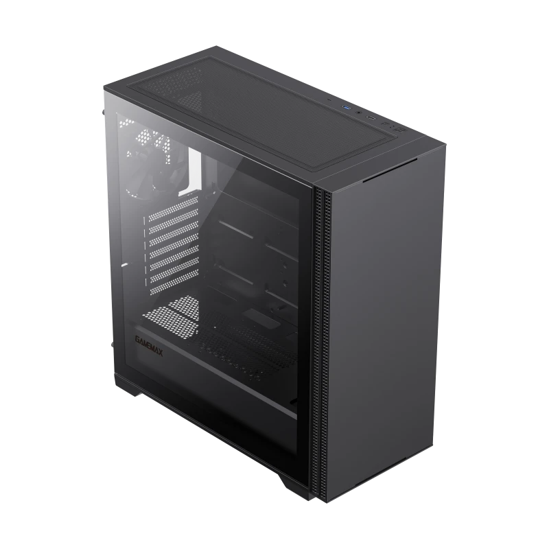 Carcasă pc gamemax quest, midi-tower, fără psu, negru 5