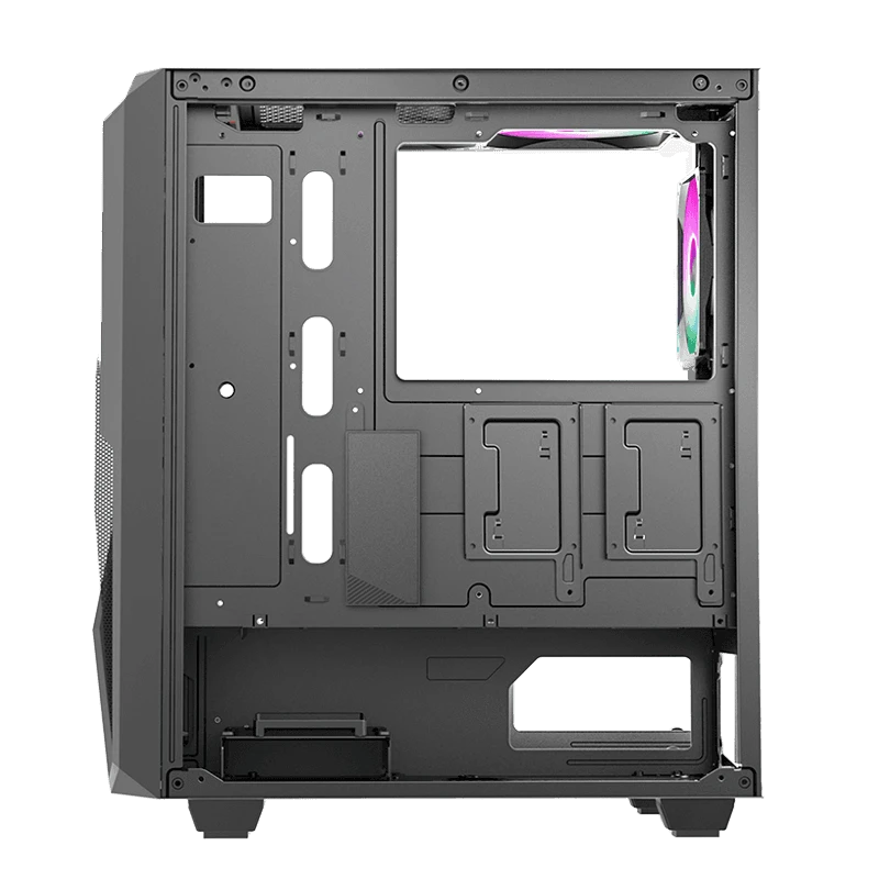 Carcasă pc gamemax revolt, midi-tower, fără psu, negru 8