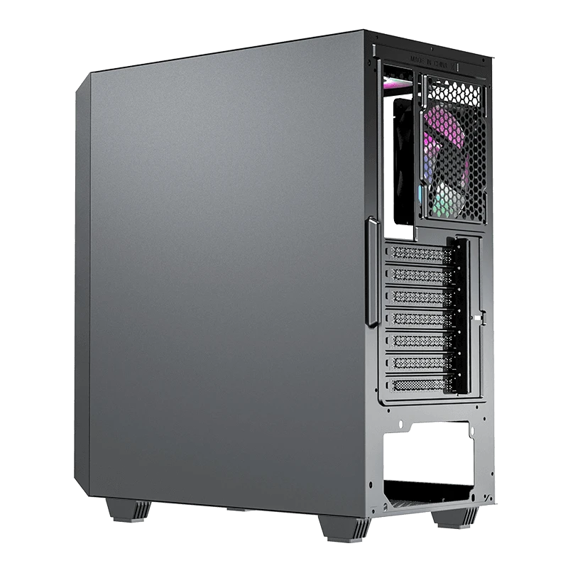 Carcasă pc gamemax revolt, midi-tower, fără psu, negru 12