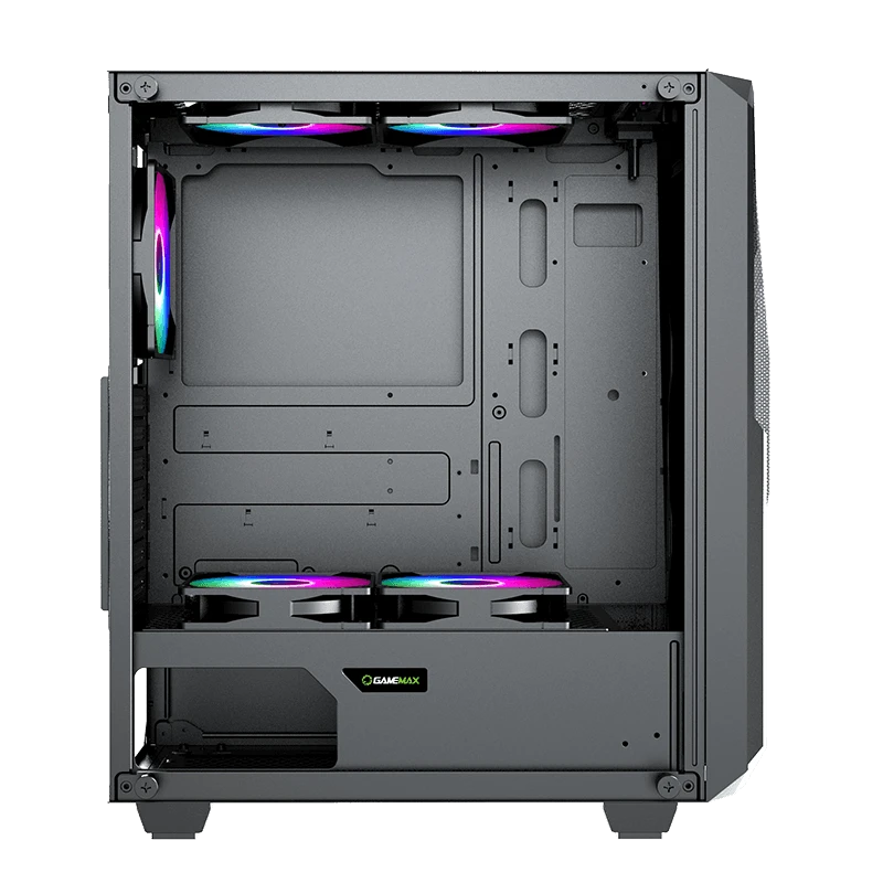 Carcasă pc gamemax revolt, midi-tower, fără psu, negru 21