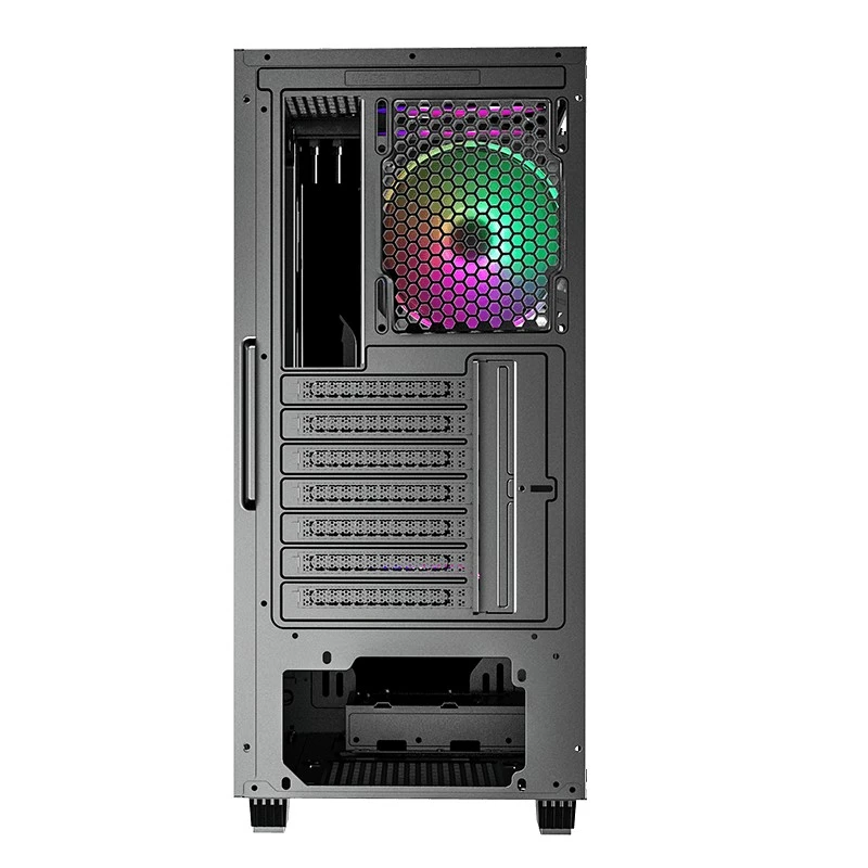 Carcasă pc gamemax revolt, midi-tower, fără psu, negru 14